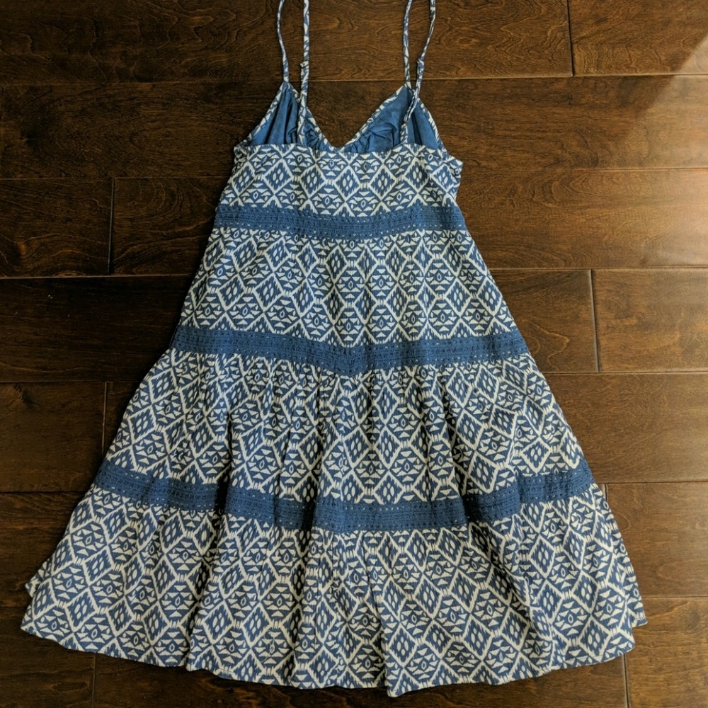 O'Neill a line tier design tie waist summer dress - Picture 4 of 5
